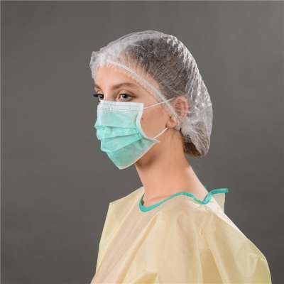 Medical disposables face mask for clinic 3 ply layer surgical face mask